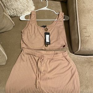 Two piece lounge set from Nasty Gal size large